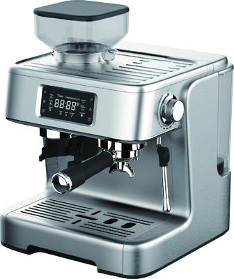 20 Bar Italian Express Espresso Machine Casco in acciaio inossidabile spazzolato