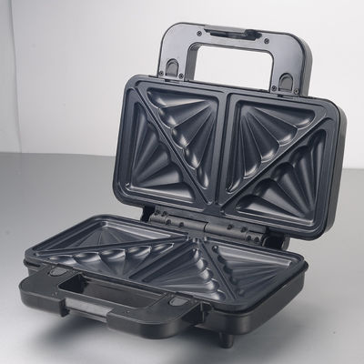 2-Slice Deep Fill Waffle Sandwich Maker Grill BBQ staccabile Rivestimento antiaderente per cucina Cucina Griglie elettriche Griglie