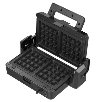 1200W Grill a contatto staccabile 3 piastre 105 180 gradi Temperatura aperta regolabile Manopole elettrico PTFE antiaderente per barbecue domestico