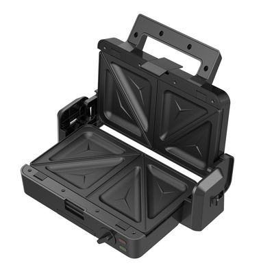 1200W Grill a contatto staccabile 3 piastre 105 180 gradi Temperatura aperta regolabile Manopole elettrico PTFE antiaderente per barbecue domestico