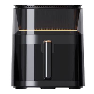 5L Acciaio inossidabile Digital Touch Air Fryer Forno Piccolo Smart Square Salutevole Air Fryer elettrico per la casa