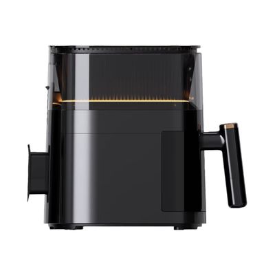 5L Acciaio inossidabile Digital Touch Air Fryer Forno Piccolo Smart Square Salutevole Air Fryer elettrico per la casa