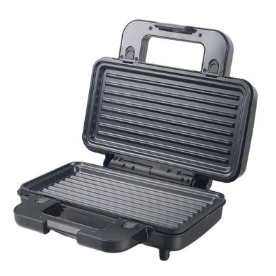 Non Stick PTFE Rivestimento 2 fette Waffle Maker con smontabile panino e pancake Maker