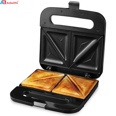 2 fette Deep Fill Sandwich Maker Distaccabile Donut Pancake Maker Bbq Grill Non-Stick Coating Apparecchio da cucina