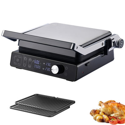 2000w Digital Electric Cooktop Domestic Usage Temperature Probe Option con piastra Ptfe e controllo dell'altezza