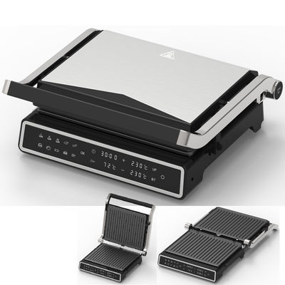 2000w Digital Electric Cooktop Domestic Usage Temperature Probe Option con piastra Ptfe e controllo dell'altezza