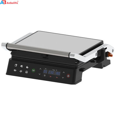 Connessione elettrica BBQ Grill senza fumo Apparecchio per cucina domestica Staccabile 4/6 Fregate Panini Maker