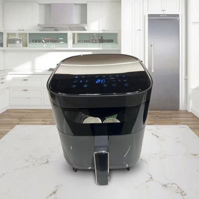 6l Smart Air Fryer Forno in acciaio inossidabile multifunzionale piccolo quadrato sano elettrico per la casa