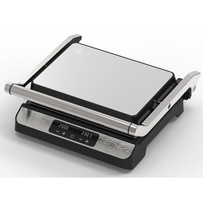 2000W elettrico digitale grande contatto BBQ Grill senza fumo Apparecchio per cucina domestica separabile 4/6 fetta Panini Maker