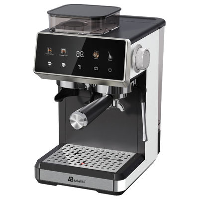Anbo Big Touch Screen Control Cappuccino Espresso Macchina da caffè multifunzione con macina da macinare