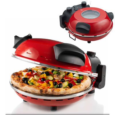Fornello elettrico per pizza da 1400W con piastra in alluminio antiaderente