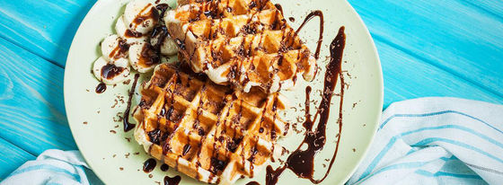 Anbolife Mini Waffle Maker con rivestimento antiaderente in teflon