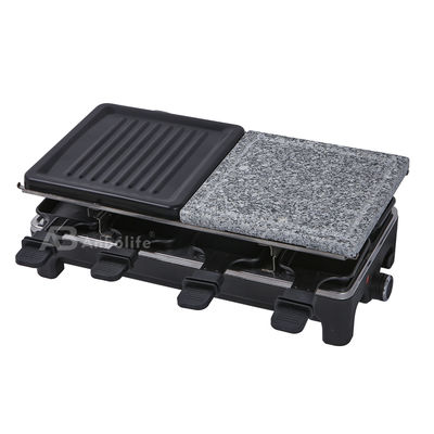 Anbolife 1500W Electric Raclette Grill con superficie antiaderente