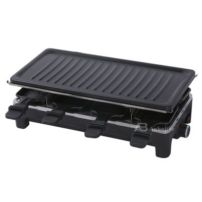 Anbolife 1500W Electric Raclette Grill con superficie antiaderente