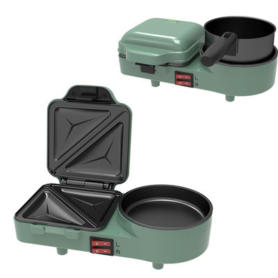 ANBOLIFE 1500W Raclette Grill Elettrico Senza Fumo con Piastre Antiaderenti