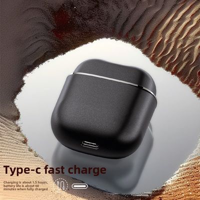 Mini rasoio elettrico portatile a doppia testa completamente lavabile con disegno galleggiante magnetico per uomini