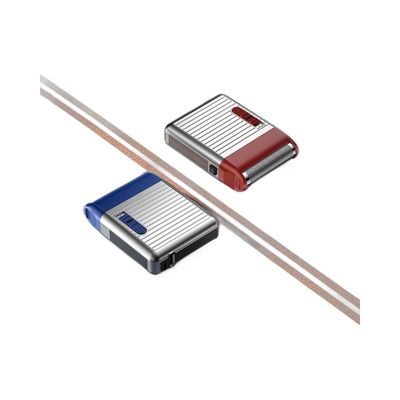 ANBOLIFE Mini portabile rasoio elettrico con 60 minuti di tempo di lavoro 1 anno di garanzia e 5W Power USB rasoio ricaricabile