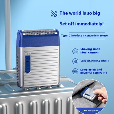 ANBOLIFE Mini portabile rasoio elettrico con 60 minuti di tempo di lavoro 1 anno di garanzia e 5W Power USB rasoio ricaricabile