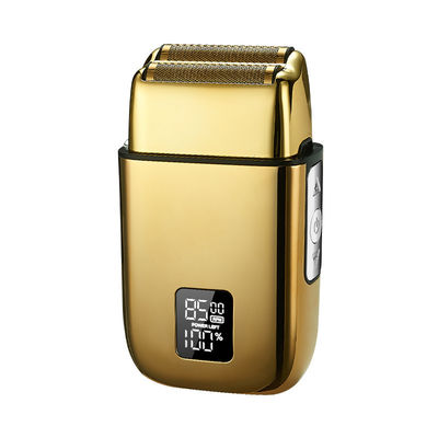 ANBOLIFE Retro metallo rasoio ricaricabile corpo rasoio con IPX5 impermeabile 90 Min tempo di lavoro e 600mAh batteria