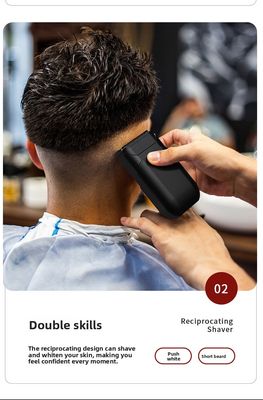 5V Power Twin Blade rasoio elettrico con alloggiamento in plastica per il rasoio del corpo maschile