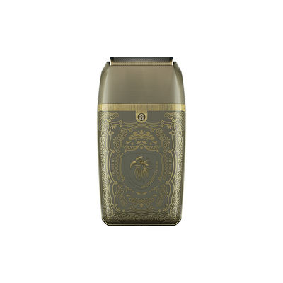 Rasoio elettrico USB con design retrò, batteria da 1200 mAh e ricarica rapida 1-3 ore per uomo