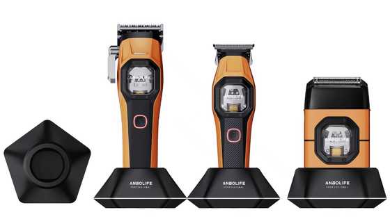 Trimmer per capelli professionale con lunghezze di taglio regolabili All-in-one set e lunghezza regolabile della lama senza gradini per la cura di precisione