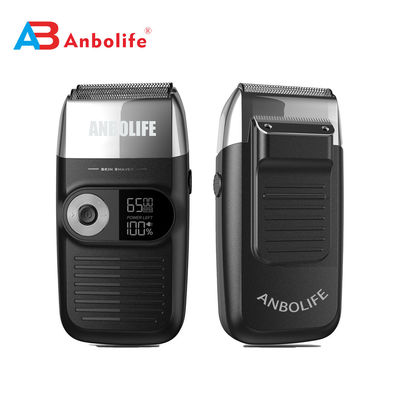 Rasoio elettrico da uomo impermeabile IPX7 con batteria da 600 mAh e 60-90 minuti di autonomia per l'uso su tutto il corpo