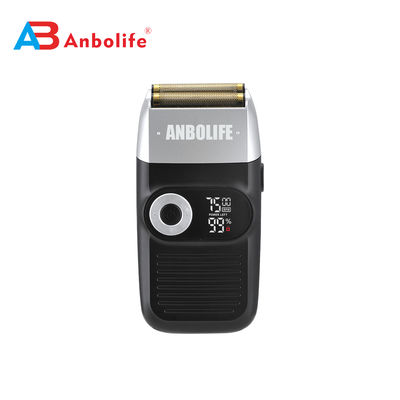 Rasoio elettrico da uomo impermeabile IPX7 con batteria da 600 mAh e 60-90 minuti di autonomia per l'uso su tutto il corpo