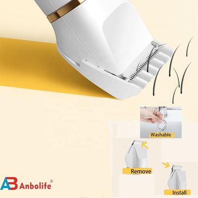 Rasoio elettrico ricaricabile per le donne con IPX7 Acqua resistente 600mAh batteria e 100 minuti Runtime Bikini hair trimmer