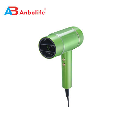 Asciugacapelli compatto e leggero da 1800W con tecnologia ionica in ceramica tormalina e 2 impostazioni di velocità