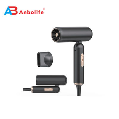 Asciugacapelli professionale pieghevole con motore BLDC e tecnologia ionica per uso in salone e a casa