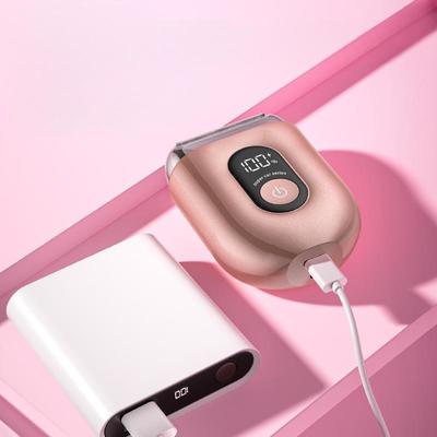 Rasoio elettrico da donna con display digitale ricaricabile 450mAh IPX6 Impermeabile Body Trimmer per 90 minuti di autonomia