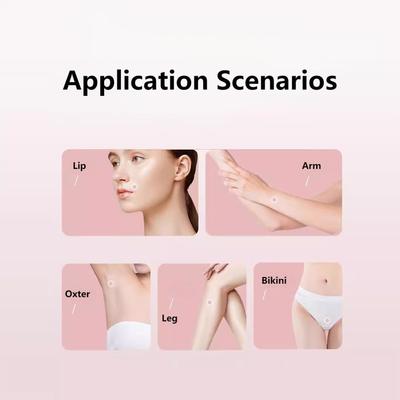 Rasoio elettrico 2-in-1 per donna con 90 minuti di autonomia e batteria da 400mAh - Rifinitore a doppia testina per tutto il corpo