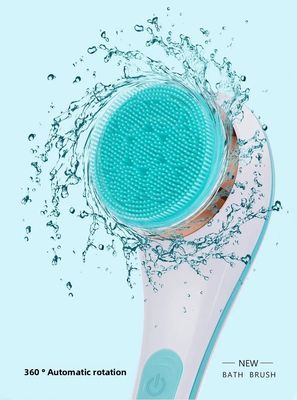 Spazzola da bagno elettrica completamente automatica ricaricabile con manico lungo