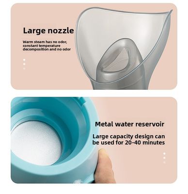 Vapore idratante per il viso Nano con serbatoio di acqua da 150 ml e potenza da 50 W per uso domestico