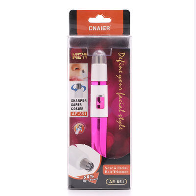 Rifinitore elettrico per peli del naso ANBOLIFE con batteria al litio per uso domestico, in plastica resistente, per la cura personale