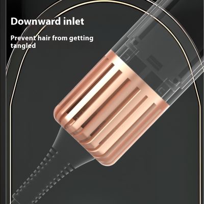 Asciugacapelli domestico ad alta velocità con pettine ad aria calda e 3 impostazioni di velocità per uno styling rapido