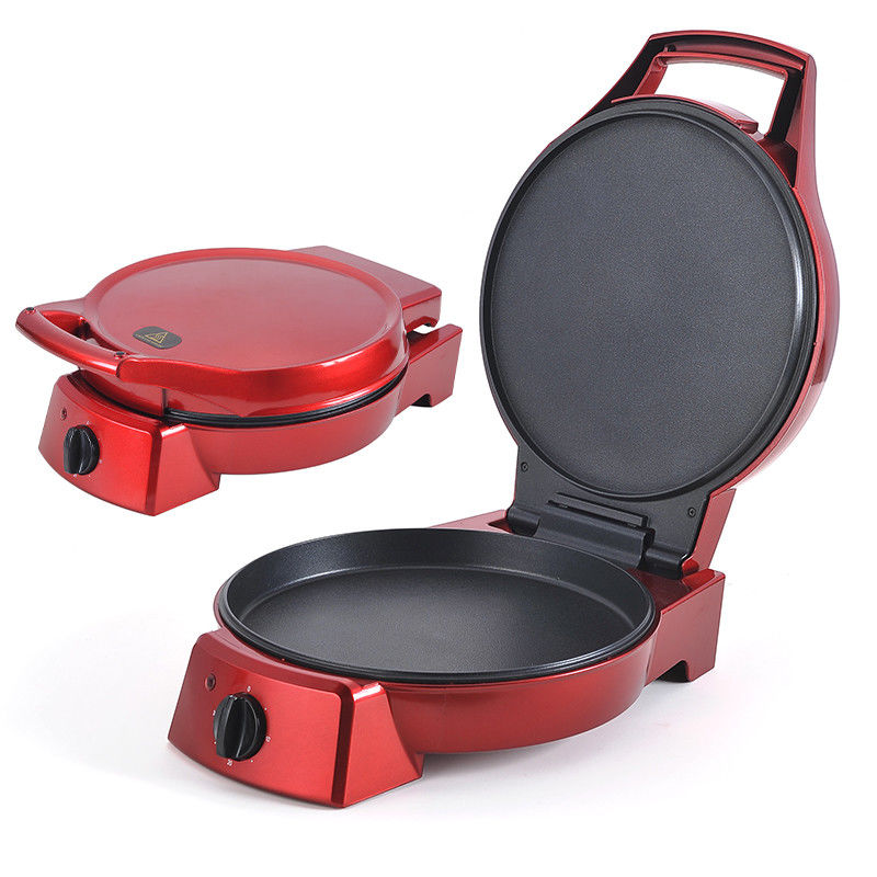 12 pollici Non-Stick Portabile Pizza Maker Machine calore elevato Pietra Calzon forno elettrico Pizza Maker