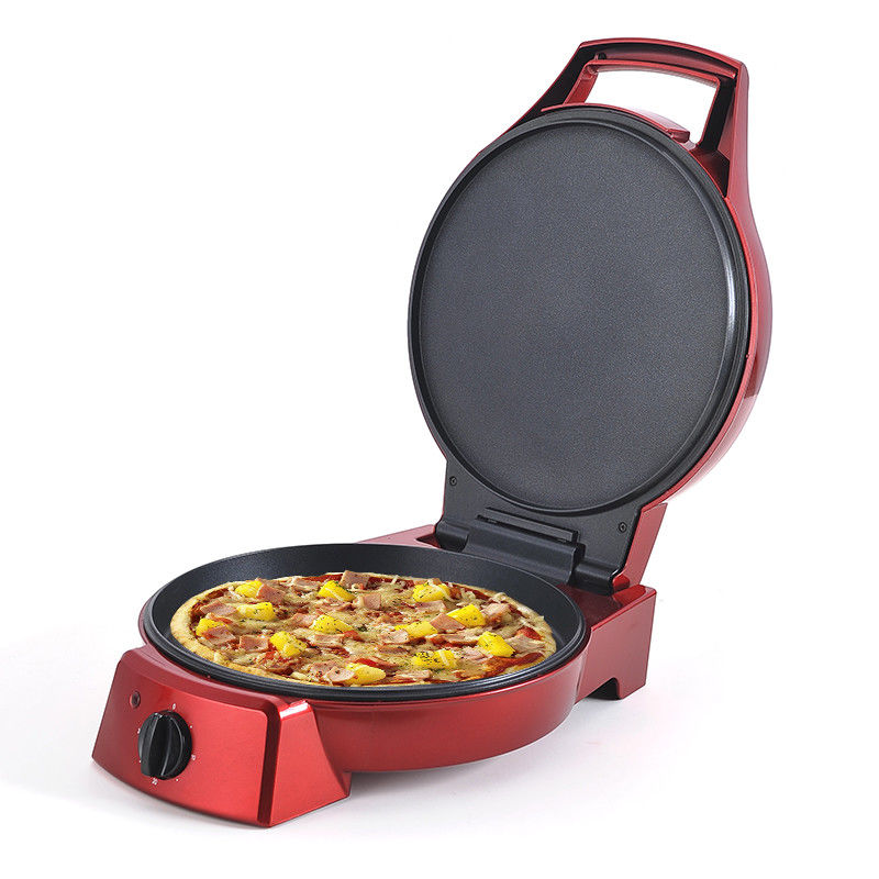 Anbolife 12&quot; pizza maker elettrica 1400w multi-funzione elettrica Mini pizza maker pizza making machine