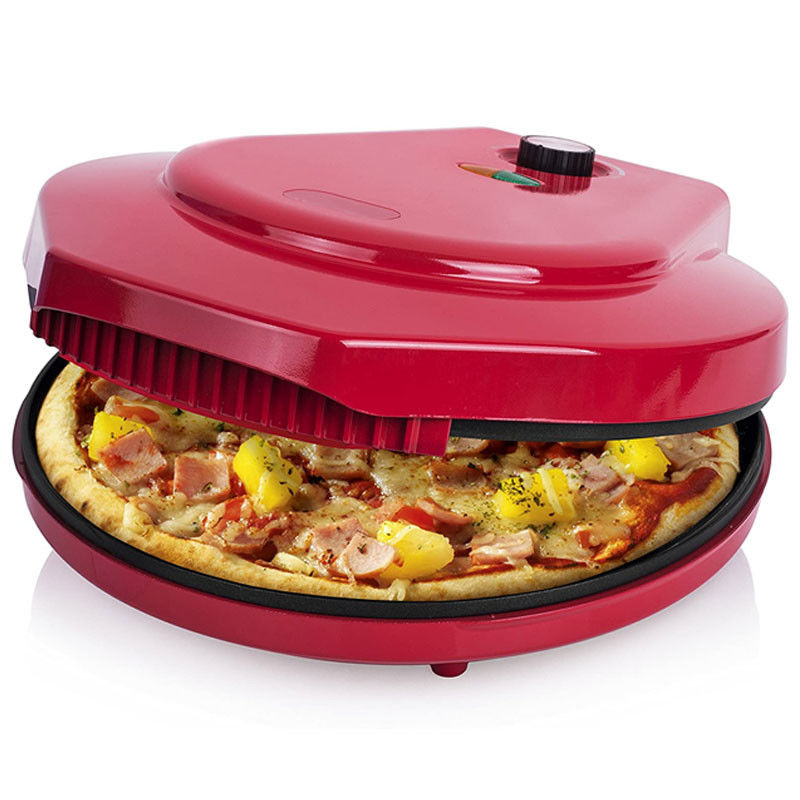 Non-Stick 12 pollici Pizza Maker Machine per la casa 1450W forno elettrico per pizza
