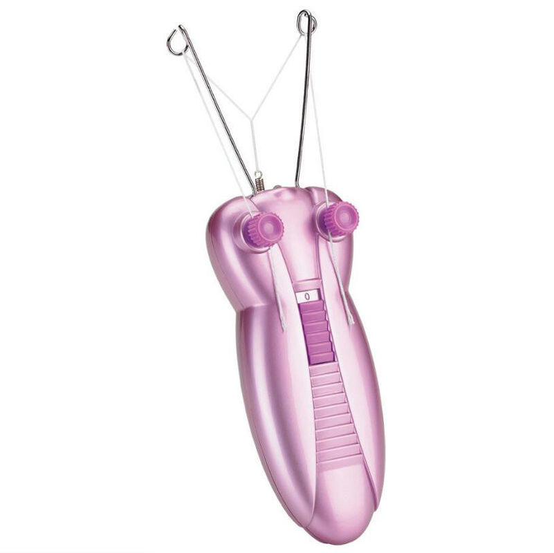 Lady Men Bee Epilatore Facciale Elettrico Filato di Cotone Potenza Libera Con Indicatore Leggera Eliminatore di Capelli Indolore