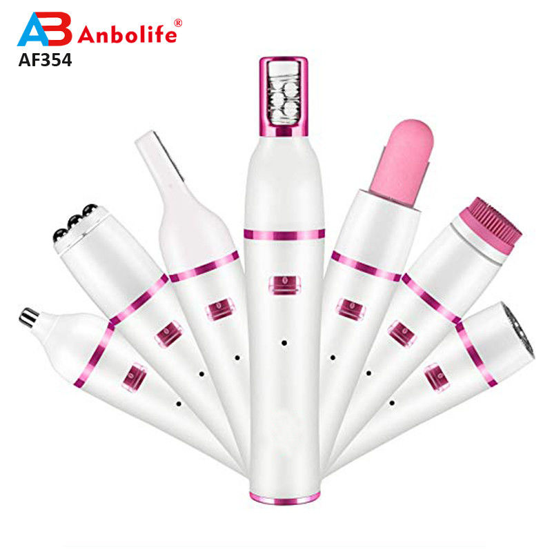 7 in 1 Prodotti per la cura personale femminile Manicure elettriche Set sopracciglia Nasone Trimmer donne Kit di cura
