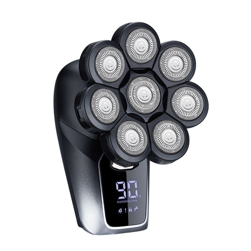 Rasoio elettrico 8D per capelli calvi 6 in 1 all'aria aperta