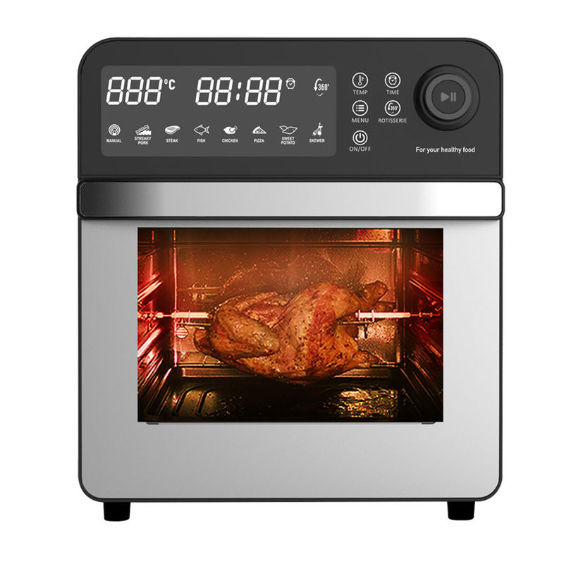 7L 12L 24L Acciaio inossidabile Digital Air Fryer Funzione a vapore Air Toaster Forno senza olio