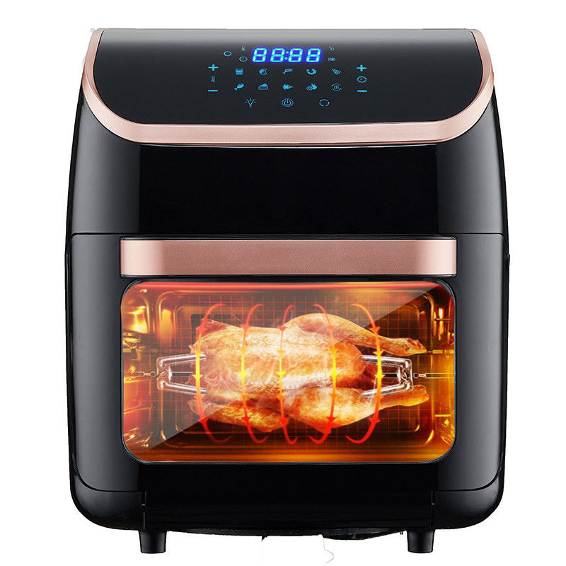 Il più recente forno friggitrice ad aria senza olio personalizzato elettrodomestico da cucina profondo senza olio con rivestimento in acciaio inossidabile digitale commerciale