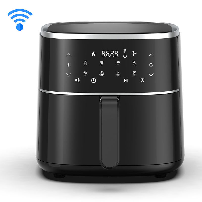 Tuya Wifi elettrico 3.5L 4L 5.5L 6.5L 8L 9L Smart Glass Oil Free Deep Fryer