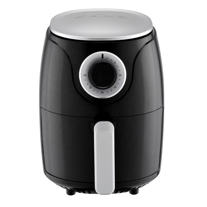 Friggitrice a aria manuale non appiccicosa di piccole dimensioni 1L 2.2L Digital Small Electric Air Fryer