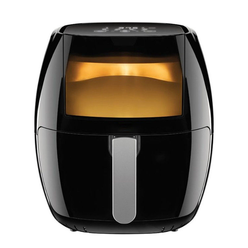 Piccola cucina casa elettrica 8L Digital Air Fryer 1700W Cucina in acciaio inossidabile zona doppio cestino