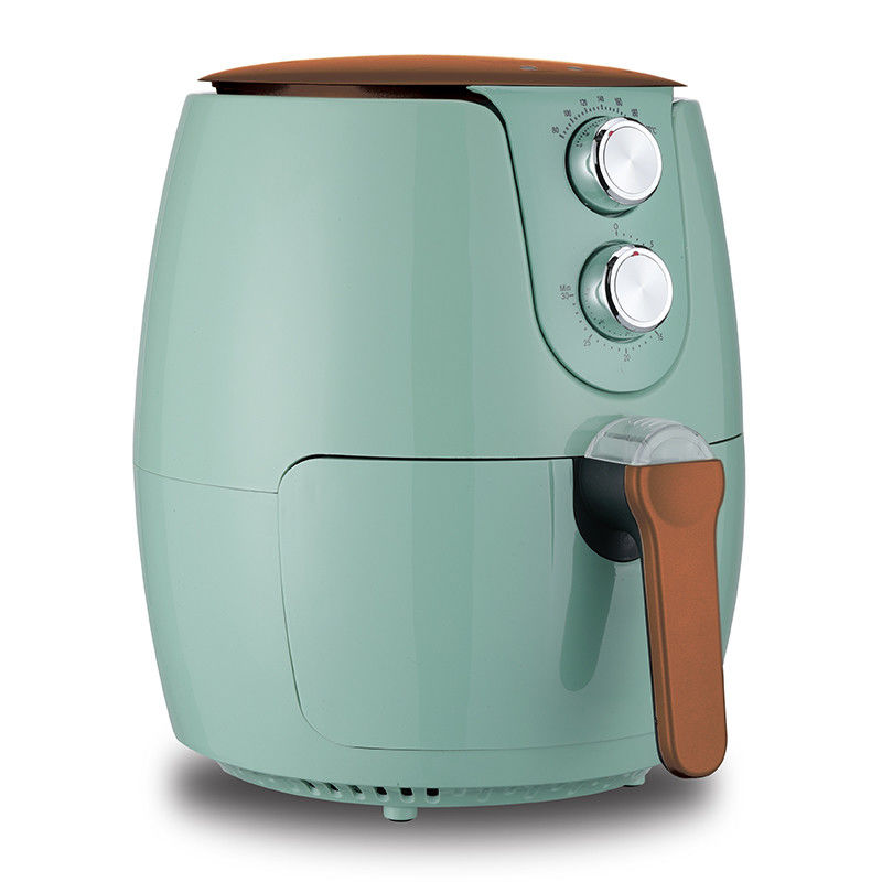 Home Cucina Piccola friggitrice a aria manuale Patatine fritte Ali di pollo fritti senza olio 3,5L