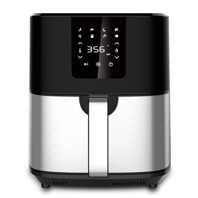 6L 7.7L con 8 preimpostazioni Friggitrice digitale senza olio LED touch screen